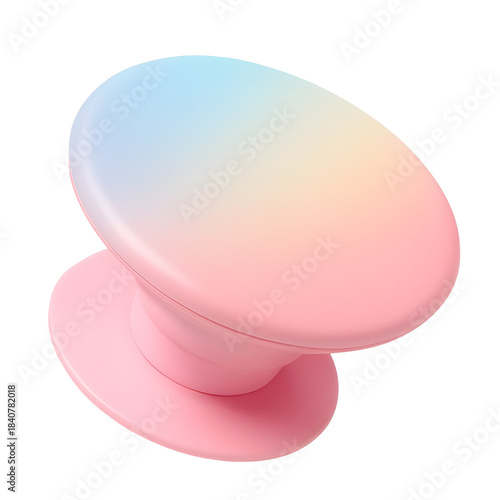 Soft Gradient Oval Shape Icon