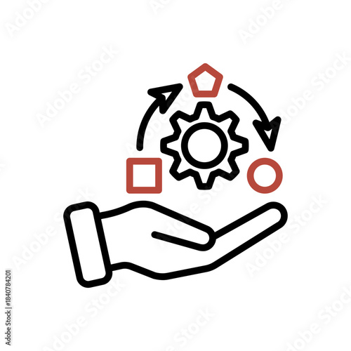 Comprehensive Adaptation Crisis Management Icon