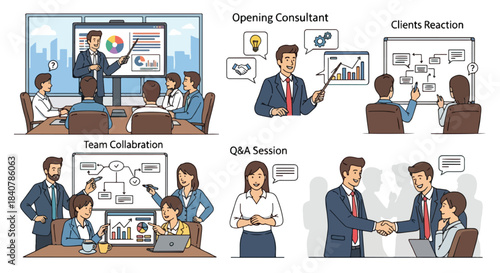 Kids playing pillow fight and snow fun activities