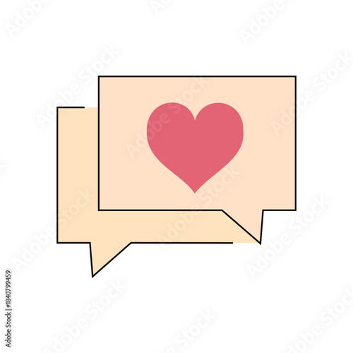 A pink heart-shaped gift box with a red ribbon and bow, symbolizing love and celebration.