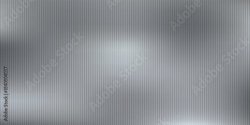 Vector ribbed glass texture background. Blue white grey purple ribbed glass. Mesh gradient. acrylic ribbed bath surface. Reeded glass background semitransparent overlay