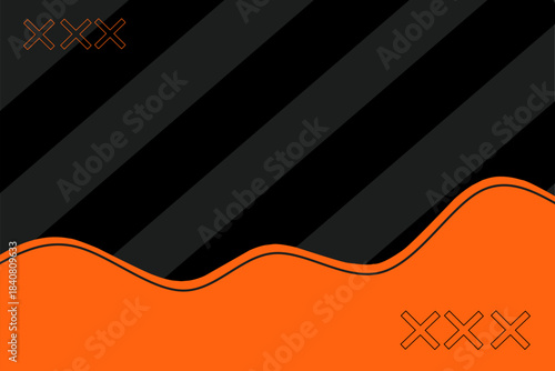 Dynamic Wave Abstract Vector Background for Business Presentation and Web Design