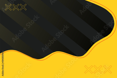 Dynamic Wave Abstract Vector Background for Business Presentation and Web Design