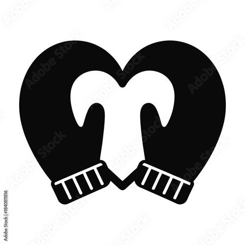Heart-Shaped Boxing Gloves — A Bold Fusion of Love and Combat, Symbolizing Passionate Strength and Affectionate Power