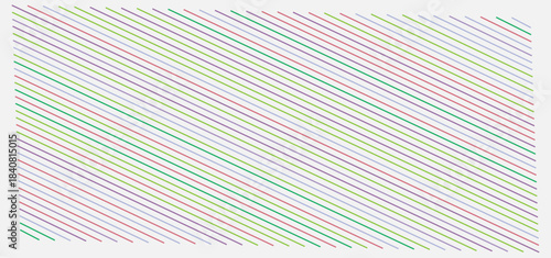 Diagonal Stripes Pattern in Multiple Colors on Light Grey Background Keywords: abstract, pattern