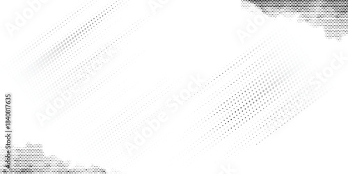 grunge Halftone white and black dots pattern. abstract eps 10.