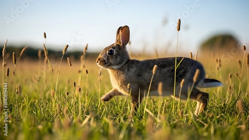 Rabbit in a meadow