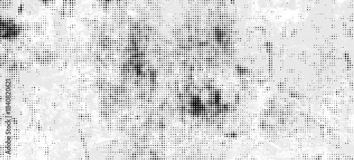 Vector fabric texture. Distressed texture of weaving fabric. Grunge background. Abstract halftone vector illustration.