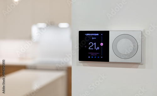 Thermostat intelligent dans une maison