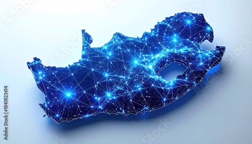 South africa map network