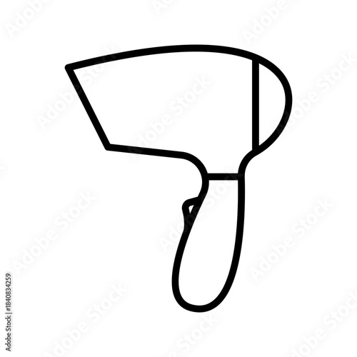 Hair dryer icon Graphic vector set for ui design, eps10.