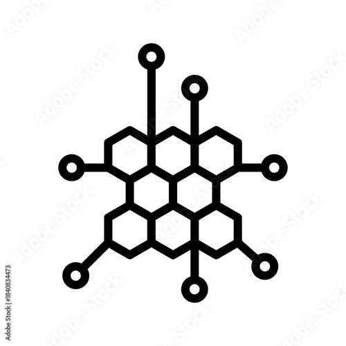 Hormones icon. isolated vector icon.