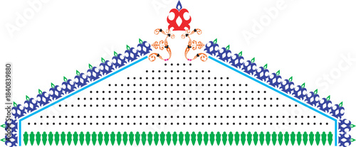 floral pattern that can be used for any decoration