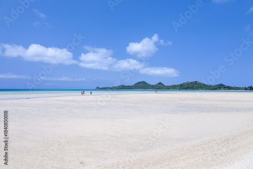 Cuadro en lienzo 石垣島・底地ビーチ