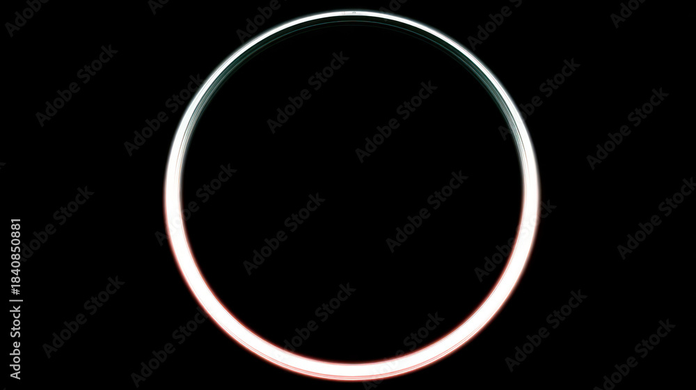 Fototapeta premium Ring Glow Circle
