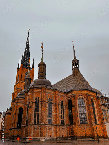 Wallpaper Mural Historic Riddarholmen Church in Sweden Torontodigital.ca