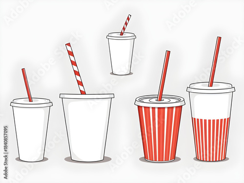 takeout soda cup, drink container clipart, soda cup cartoon vector, soft drink takeaway, beverage packaging illustration, fizzy cola icon, soda drink outline art, fast food drink cartoon, paper cup wi