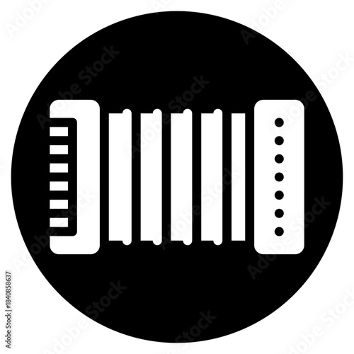 accordion glyph icon