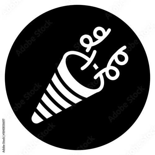 popper glyph icon