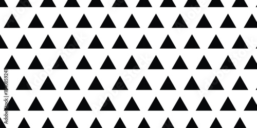 simple black triangle pattern art for banner poster background.