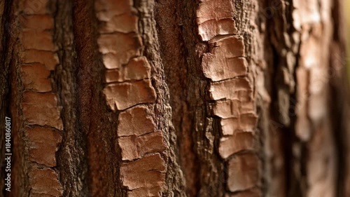 Macro Tree Bark Texture Motion