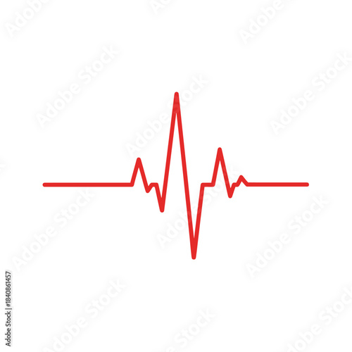 heart beat on ecg
