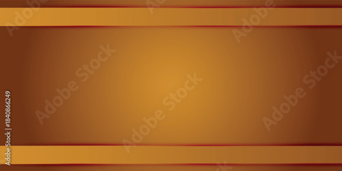 Abstract background featuring a warm brown to orange gradient with two subtle horizontal bands, creating a simple and elegant design.