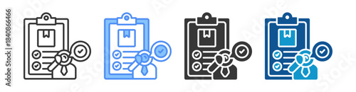 Minimum Viable Product Icon Set Multiple Style Collection