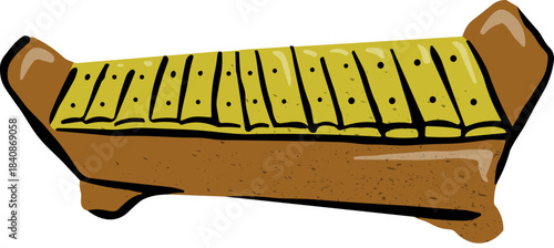 Gambang, Gamelan Indonesian Traditional Music Instrument