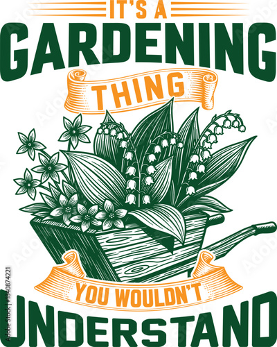 It's a gardening thing you wouldn't t understand quote with flowers