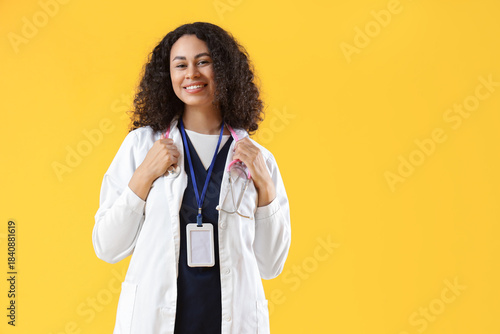 Female African-American med...