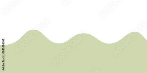 Abstract wavy shape with transparency suitable for various design projects