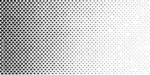 Seamless vector illustration of an abstract black and white dot pattern or grid texture with a metallic steel surface design