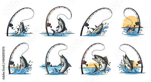 Father and child learning together at home