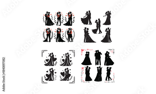 Classic Movie Character Silhouette Set