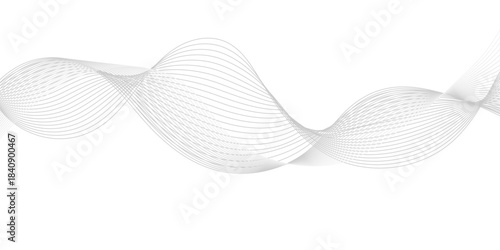 Premium abstract background design with wave line pattern texture in luxury pastel color.