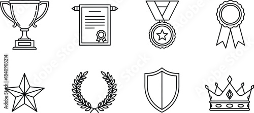 Universal vector icon representing a fundamental concept or essential idea for communication isolated on white background