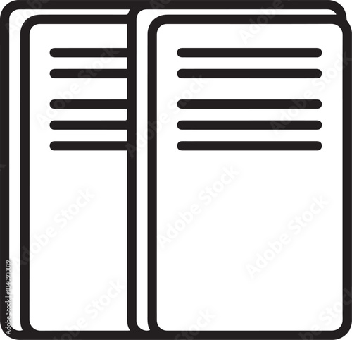 Documents Icon: a close-up depiction of stacked documents, featuring multiple sheets with horizontal lines. the image symbolizes organization and informational exchange.