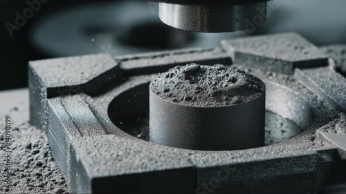 Manufacturing Process with Metal Powder
