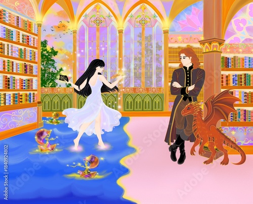 Fantasy library 