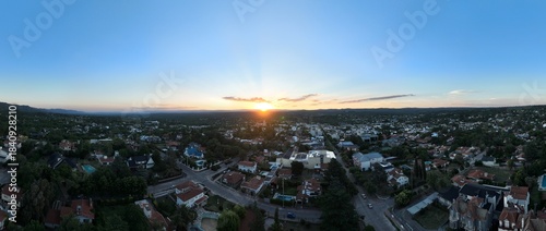 La Falda, Cordoba: Sunset Over Eden Street