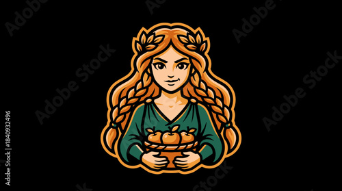 Vector illustration of a fierce yellow and black bee mascot with a determined expression for a sports team logo