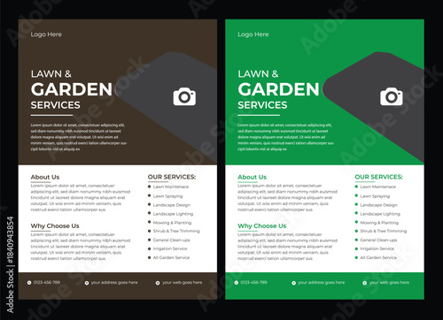 lawn care flyer design , gardening lawn care service flyer, poster, leaflet design lawn care garden or landscaping services, Lawn and gardening service flyer  Creative modern fresh clean clear simple 