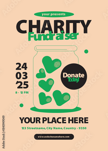 Charity Fundraiser - Flyer