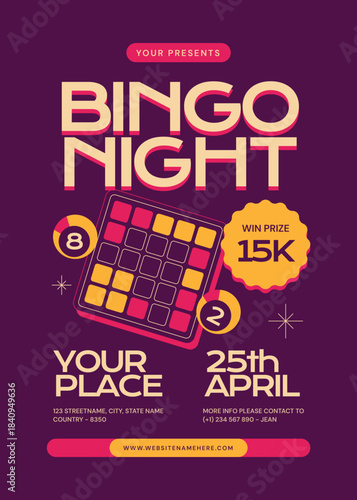 Bingo Night - Flyer