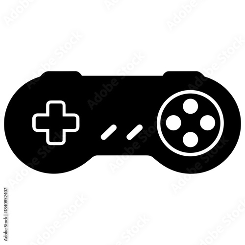 Controle de jogo retrô