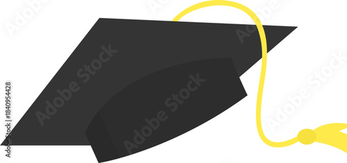 Black graduation cap