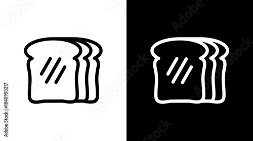 Toast With Icon Set Design
