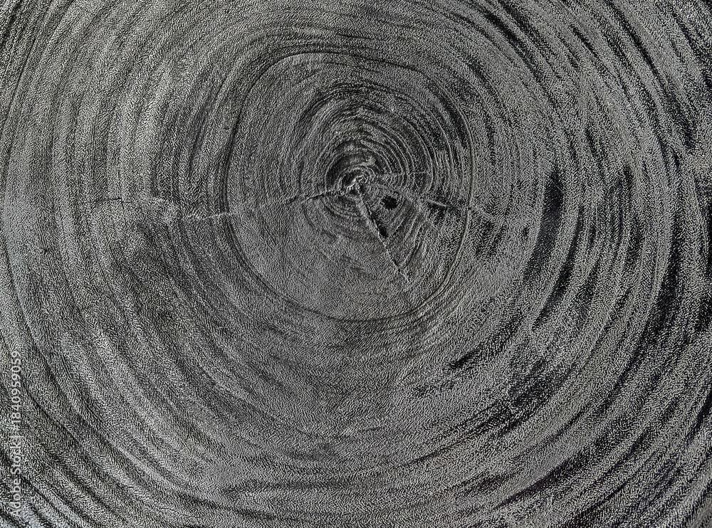 Fototapeta premium Anneaux de bois