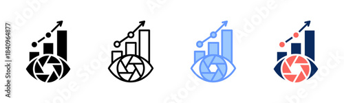 Future Lens icon set multiple style collection